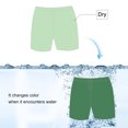 thumbnail image 2 of KAWELL Color Changing Swim Trunks for Men, Boys Quick Dry Sports Shorts, Summer Temperature Color Changing Swim Trunks, 2 of 3