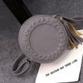 thumbnail image 5 of Fashion Women Tote Tassel Messenger Round Style Handbag Shoulder Bag Mini, 5 of 5