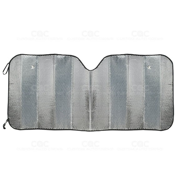BDK Single Bubble Front Windshield Shade Window Shade- Accordion Folding Auto Sunshade for Car Truck SUV-Blocks UV Rays Sun Visor Protector-Keeps Your Vehicle Cool