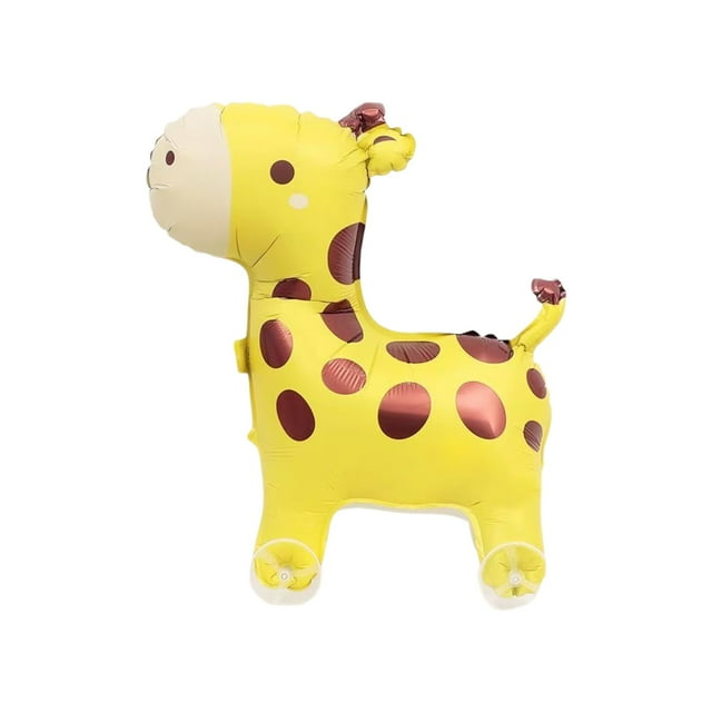 Ballon Jouet Gonflable Durable avec Roues pour Enfants Exercice et Divertissement