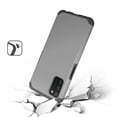 thumbnail image 2 of Kaleidio Case For Samsung Galaxy A03S (2022) [Astro Armor] Rugged Slim [Shockproof] Impact Protector Hybrid Cover [Grey/Black], 2 of 6