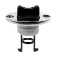 thumbnail image 2 of Barco Garboard Hull Tapón de drenaje de rosca 1 Plástico para Yate Kayak Canoa Universal, Negro + Plata shamjiam Tapón de drenaje del barco, 2 of 6