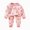 G873-Pink, variant on HFHAPW Little Girl Boys Pajamas Set Cute Graphic 2 Piece Toddler Clothes Kids Pjs Sleepwear