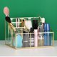 thumbnail image 4 of Organizador de maquillaje, vitrina de vidrio para cosméticos, soporte para lápiz labial, brocha de maquillaje, delineador de ojos, 4 of 6