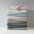 thumbnail image 5 of Comfort Classics 3M Microcell All Season Moisture Wicking Sheet Set, Green, Queen, 5 of 7