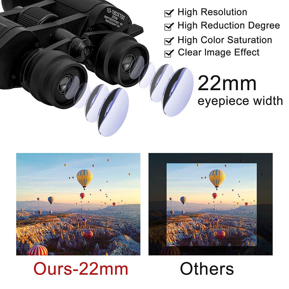 Tinglu High Power Binoculars Auto Focus Binoculars with Bag