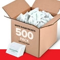 thumbnail image 5 of Bulk Sugar Packets, 500 Count - Individual Servings of White Sugar Packets for Coffee and Tea, Granulated Sugar Packs Great for Restaurants, Coffee Shops, Offices, Schools, and More, 5 of 8