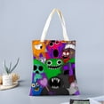 thumbnail image 2 of Garten of Banban Bolso de tela con estampado de lienzo para mujer, bolsa de compras reutilizable y estética, con cremallera interior, regalo para mujer, 35 × 40 cm., 2 of 6