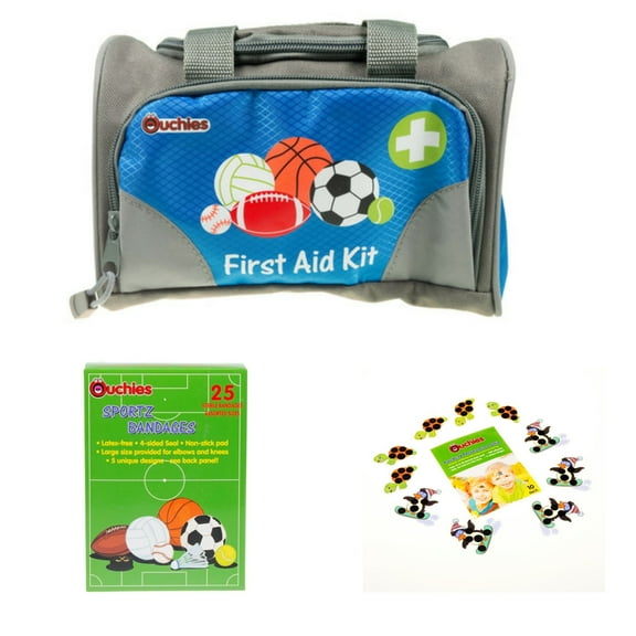 Ouchies Sportz First  Aid Kits Kids Combo Pack