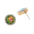 thumbnail image 2 of Crystal Stud Earrings, 2 of 2