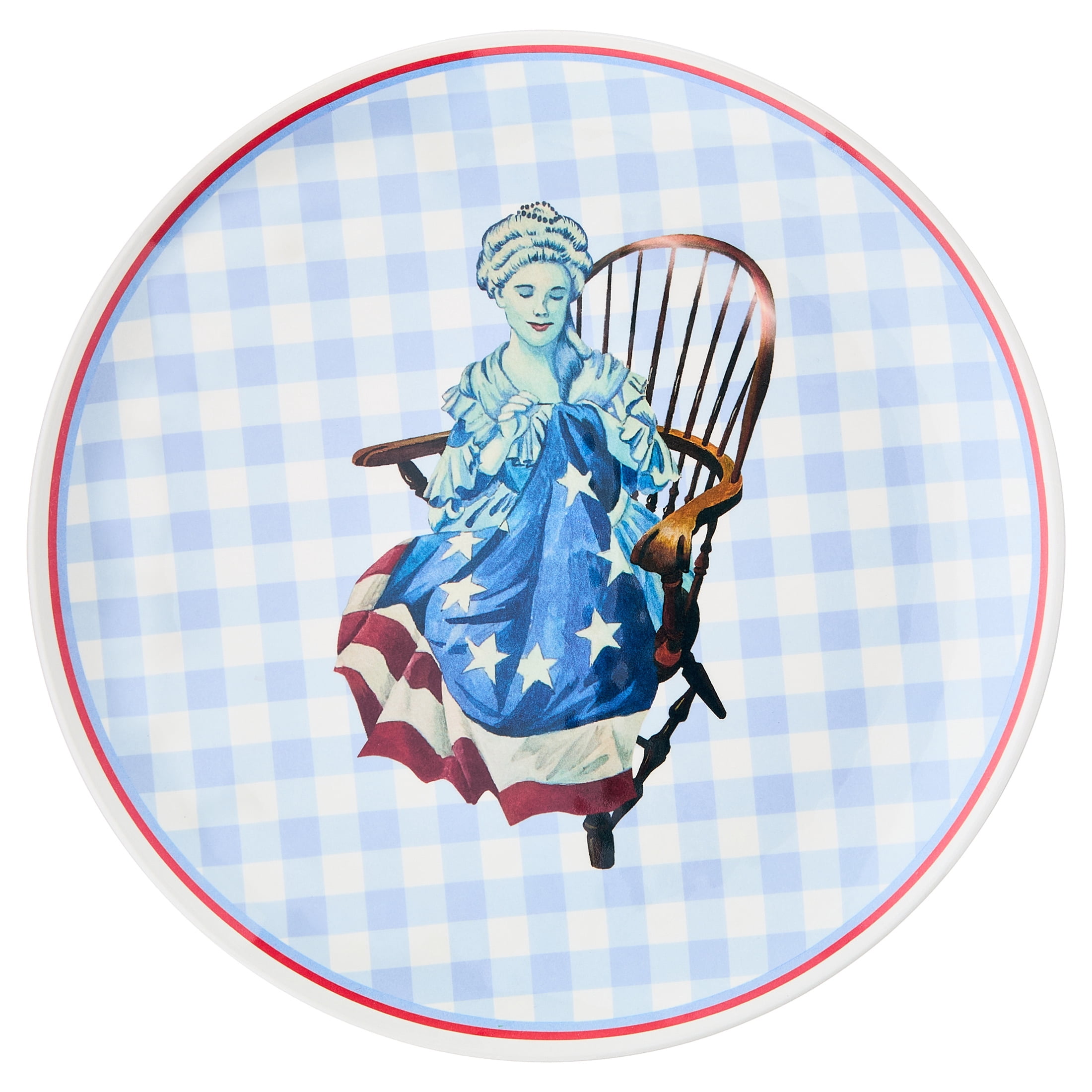Sheila Bridges Philadelphia Collection Multicolor Gingham 10.85