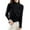 Black, variant on Elegant Turtleneck Sweater for Women Slim Fit Long Sleeve Knit Pullover Soft andWarm Winter Top Ideal for Casual Wear andLayering Blue M