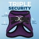 thumbnail image 2 of Arnés para perros Voyager Step-in Air, malla para todo clima, color morado L, 2 of 8