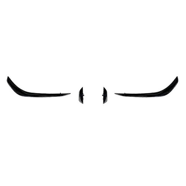 Front Bumper Spoiler for CLA45 C118 2020 2021 Glossy Black Bumper Spoilers