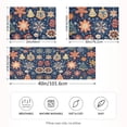 thumbnail image 2 of Yayeee Pillowcase Standard Size Set of 2 Satin Wrinkle Resistant Pillow Case, Christmas Splendor, 2 of 8