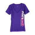 thumbnail image 2 of Camiseta gráfica Ecko Unltd. con texto vertical para mujer morado grande, 2 of 2