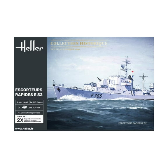 Heller HEL81093 Model Kit, Various