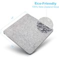 thumbnail image 2 of Wool Ironing Pad 14" x 14", 1/2" Thick Wool Pressing Mat for Quilting, Eco-Friendly Wool Quilting Mat, Quilting Supplies and Notions, Easy Press Wooly Felted Iron Board for Sewing, Travel Size, 2 of 7