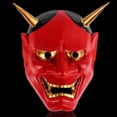 thumbnail image 2 of Cosplay Japanese Buddhist Evil Oni Noh Hannya Mask Halloween Horror Mask, 2 of 3