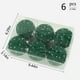 thumbnail image 3 of Puntoco 6 Bolas Decorativas Navideñas Verdes.,Decoración Hogareña, 3 of 8