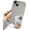 iPhone 13, variant on iPhone 15 Pro Max Mirror Case, Glossy Hard Mirror Silver Plating Cute Women Girls Makeup Mirror Case Shockproof Camera Full Protection Case for iPhone 15 Pro Max