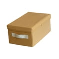 thumbnail image 3 of Contenedor de almacenamiento de ropa, caja de almacenamiento de jeans con tapa, caja de almacenamiento de sábanas, armario para 44 cm x 30 cm x 205 cm, 3 of 9