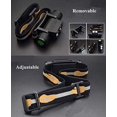 thumbnail image 2 of Linterna frontal recargable de 1200 lúmenes 2x XML-L2 LED Linterna frontal liviana impermeable desmontable con batería para caminatas / campamentos / pesca Vhermosa 16*15*7.5cm, 2 of 4