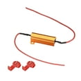 thumbnail image 1 of 2pcs 50W 10 ohmios Resistor de Carga Soluciona Parpadeo Rápido de Bombilla LED, Código de Error de Parpadeo, Luz de Matrícula LED, 1 of 4