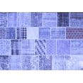 thumbnail image 1 of Ahgly Company Indoor Rectangle Patchwork Blue Transitional Area Rugs, 5' x 8', 1 of 4