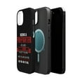 thumbnail image 2 of DistinctInk Tough Case for Apple iPhone 14 PLUS (6.7" Screen), Compatible with MagSafe Charging - Being a Firefighter is Like Riding A Bike On Fire, 2 of 6