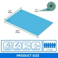 thumbnail image 5 of Dextrus 9' X 6' Inflatable Rafts Water Mat - Floating Island Lily Pad for Pools, Lakes, Beach - Fun for Adults, XPE Foam Construction, 5 of 10