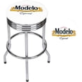 thumbnail image 2 of Trademark Gameroom Modelo  Chrome Ribbed Barstool, 2 of 3