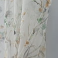 thumbnail image 3 of Amelia Floral Sheer Window Curtain Panel 84" or 90" 54" x 84" - SAGE, 3 of 5