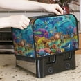 thumbnail image 7 of Daiia Sea World Pattern 2 slice Toaster Cover, Toaster Appliance Dust-proof Cover For Kitchen Small Appliance Dust Cover and Fingerprint Protection, 7 of 7