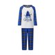 thumbnail image 1 of Conjunto de pijamas familiares a juego: tops de manga larga con estampado de árbol de Navidad y pantalones a cuadros (2 piezas). Pijama familiar., 1 of 9