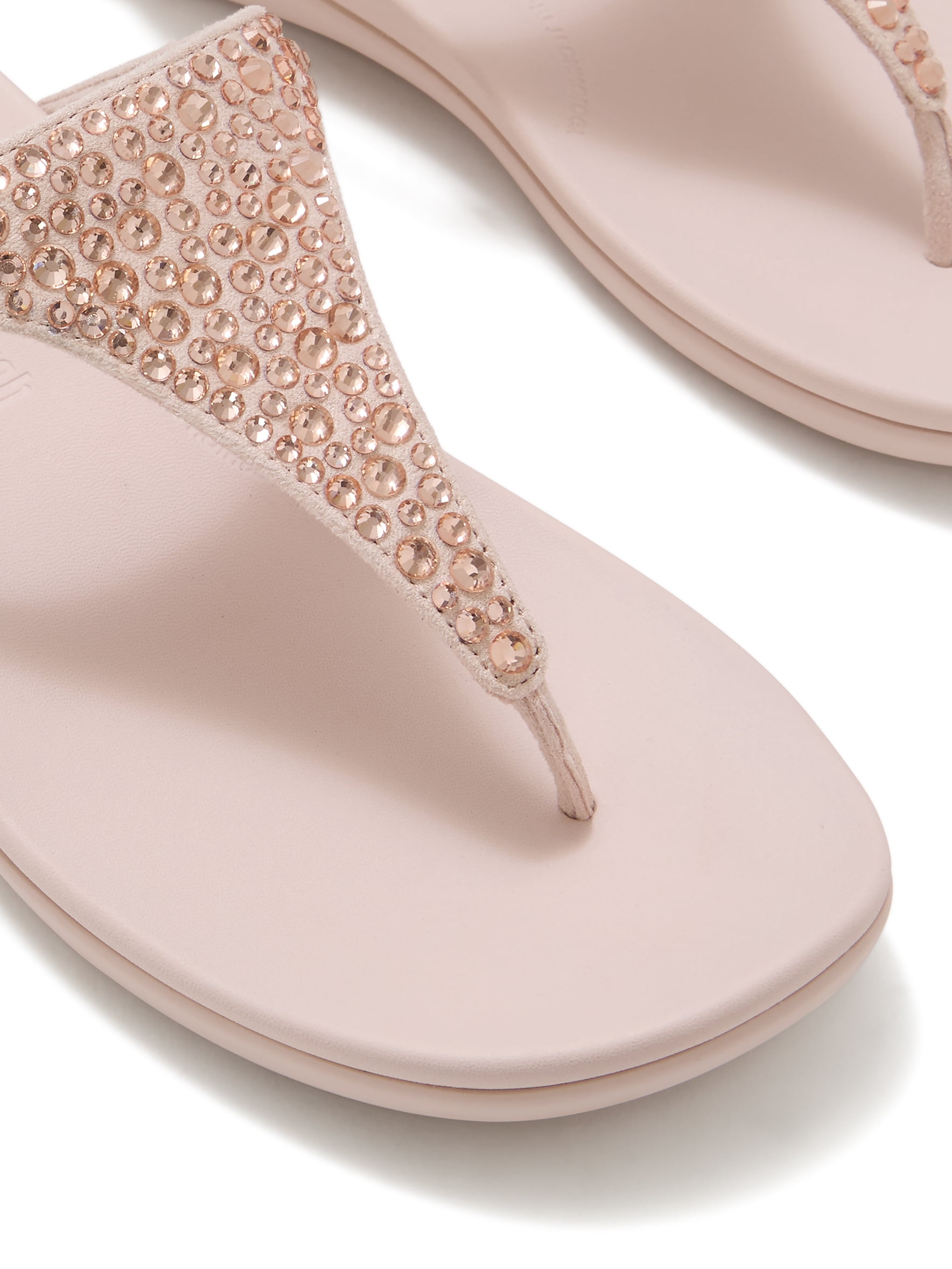 Fitflop Women's Solay Mixed-Crystal Toe-Post Sandals