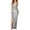 Grey, variant on Wdgfv Womens Sequin Dress Formal Sequin Suspender Evening Gown Sophisticated Long Dress for Night Out White L