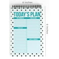 thumbnail image 2 of Inkdotpot To Do List Notepad 6 X 9 Paper Stationery, Polka dots Spiral Notepad Daily Checklist- Motivational Organizer Planner List Pad- Notepad Tear Off (50 Sheets), 2 of 5