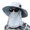Light Gray, variant on Skymirror Unisex Sunhat with Detachable Front Cover Face Neck Anti UV Sunscreen Long Brim Outdoor Fishing Cycling Gardening Camping Cap