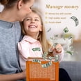 thumbnail image 6 of Cash Vault Wooden Savings Box 10000, 2026 Year 10000 Savings Challenge Box, Coin Counter Bank Money Box with Money Target and Numbers, 6 of 6