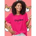 thumbnail image 2 of Corgi Mom T-Shirt Women -Image by Shutterstock, Female XX-Large, 2 of 4