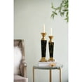 thumbnail image 4 of A&B Home Modern Chic Candle Holder-Color:Gloss Black,Size:Short, 4 of 4