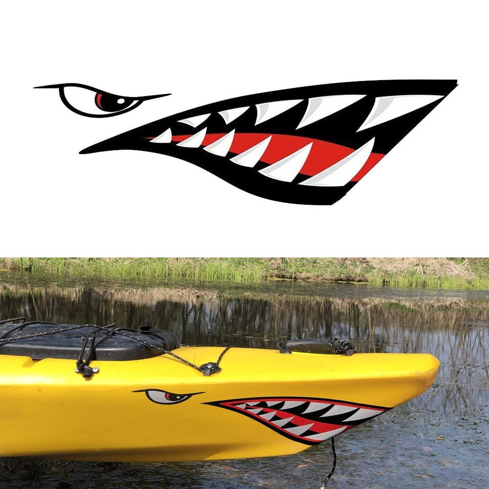 Boat Fishing Canoe Graphics Car Truck Reflective Graphics Sticker Accessories 