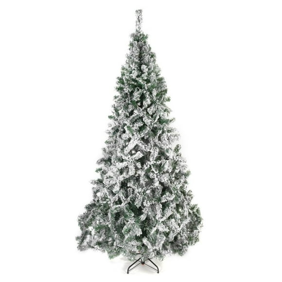 Árbol de Navidad Naviplastic Glaciar color Verde nevado de 250 cm