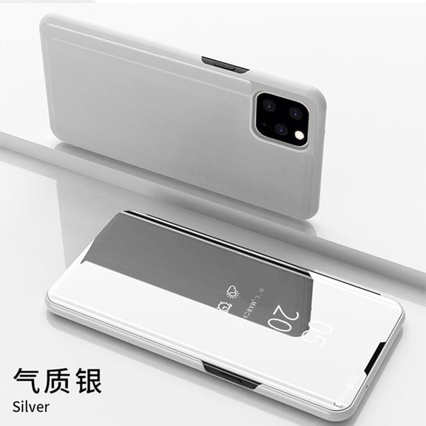 Funda de teléfono con espejo inteligente de lujo para iPhone 13 12 Pro Max 11 7 8 6 6S Plus XS Max XR XS X SE 2020, funda protectora con tapa Tan Jianjun unisex