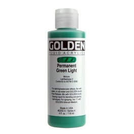 Golden Fluid Acrylic Paint - Iridescent Micaceous Iron Oxide 1 Ounce Bottle