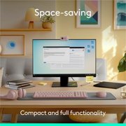 Logitech MK250 Bluetooth Wireless Mouse and Keyboard Combo: Fast & Easy Connectivity, Compact Wireless Keyboard, Ambidextrous Mouse (Rose)