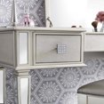 thumbnail image 5 of M optimized Vanity Table Set Makeup Vanity Desk with Stool Flip-Top Mirror Dressing Table with 2 Drawers Makeup Vanity Set for Women Girl Bedroom Dressing Room, 5 of 7