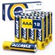 thumbnail image 1 of Pilas alcalinas triple A Allmax AAA de máxima potencia (12 unidades) – Ultra duraderas, vida útil de 10 años, diseño a prueba de fugas, rendimiento superior – 1,5 V, 1 of 5