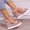 Pink, variant on BONIXOOM Wedge Sandals for Women Clearance Fall Buckle Wedge Casual Fashion Womens Shoes Gold Size 4.5